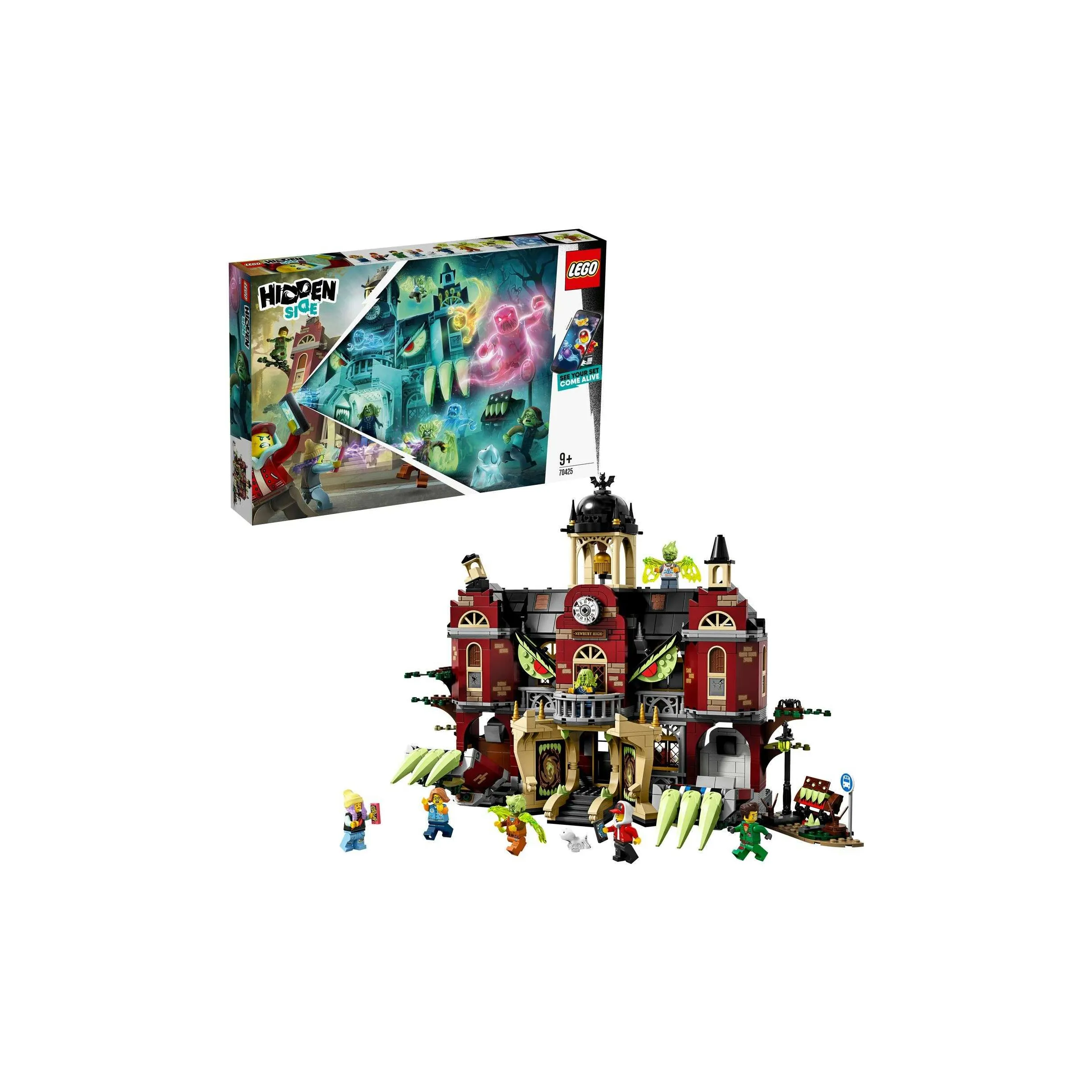 Конструктор LEGO Hidden Side Школа с привидениями Ньюбери 70425 купить по  цене 56870 ₸ в интернет-магазине Детский мир