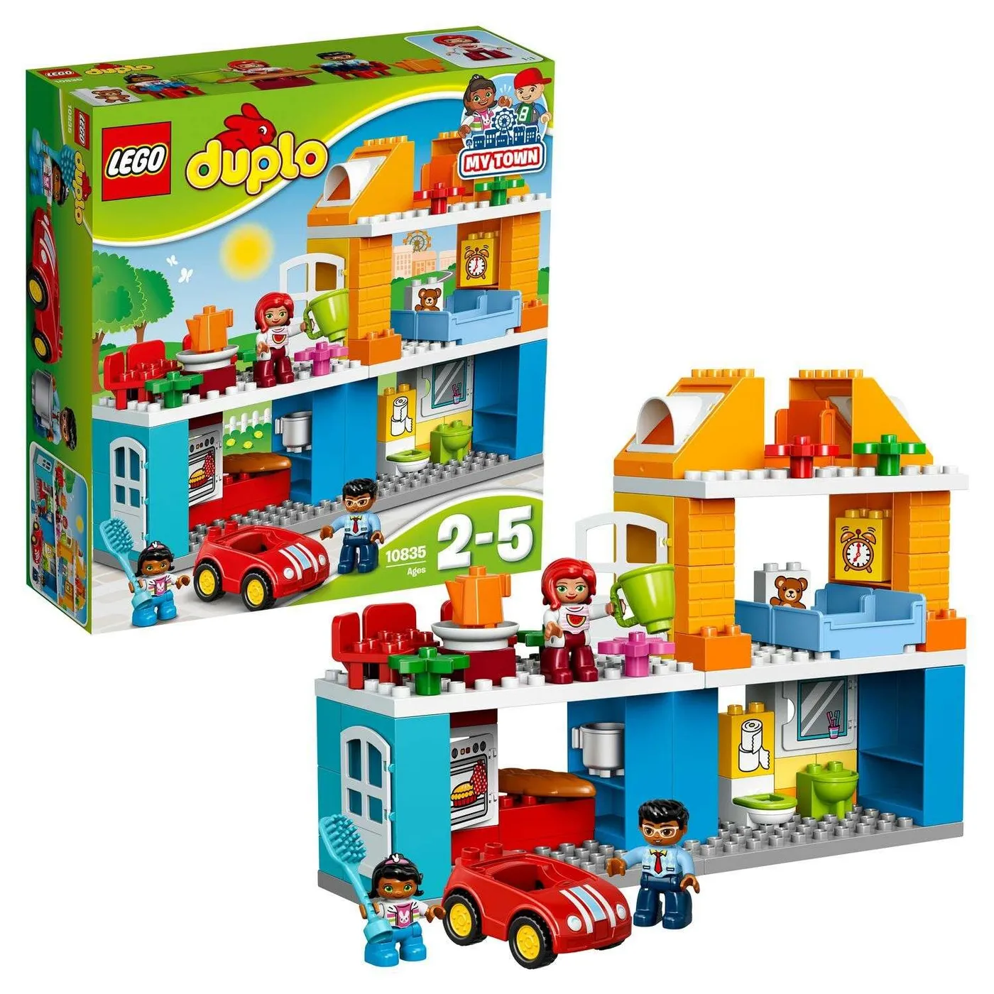 Конструктор LEGO DUPLO Town Семейный дом (10835) 35 отзывов покупателей.