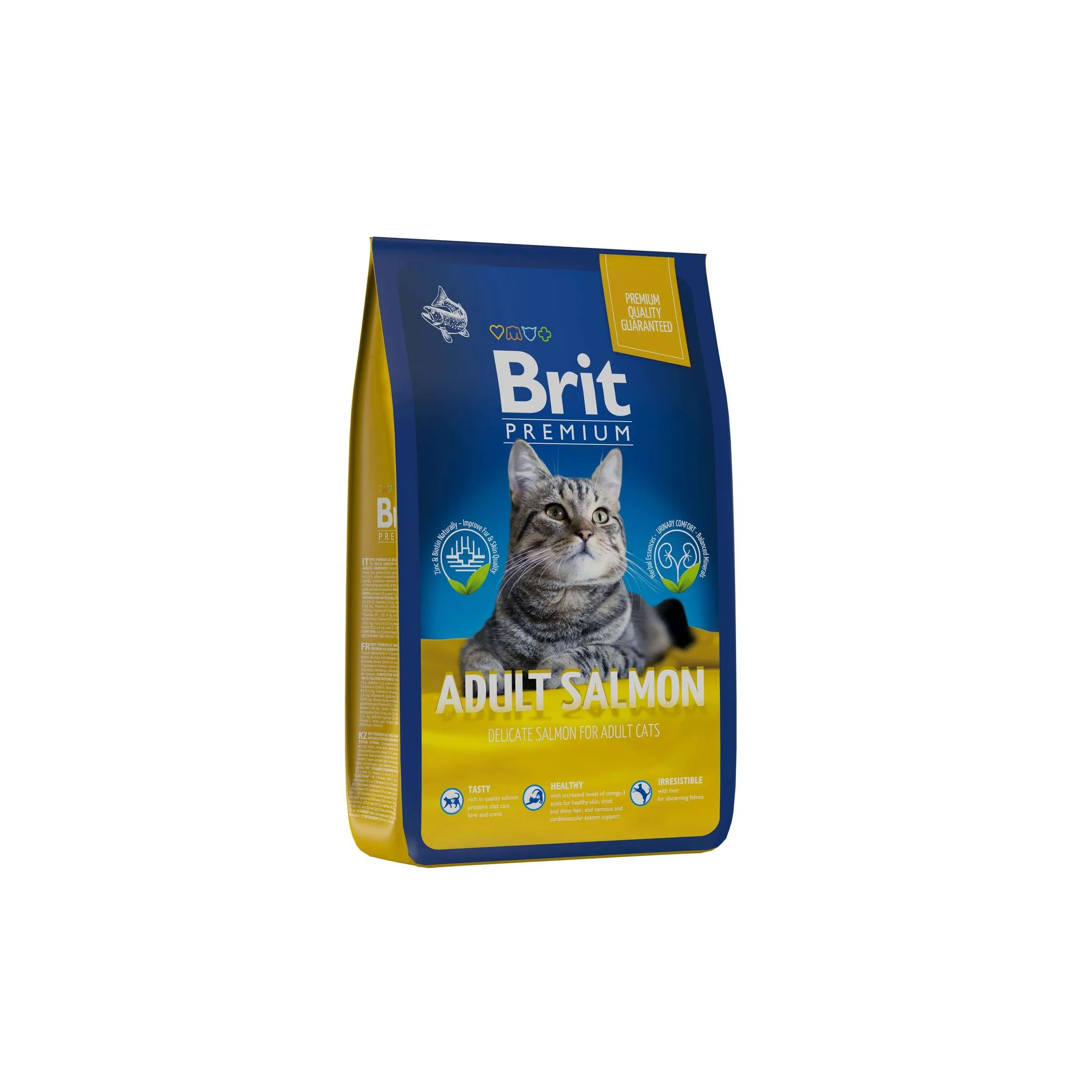 Brit premium 2024 cat adult salmon