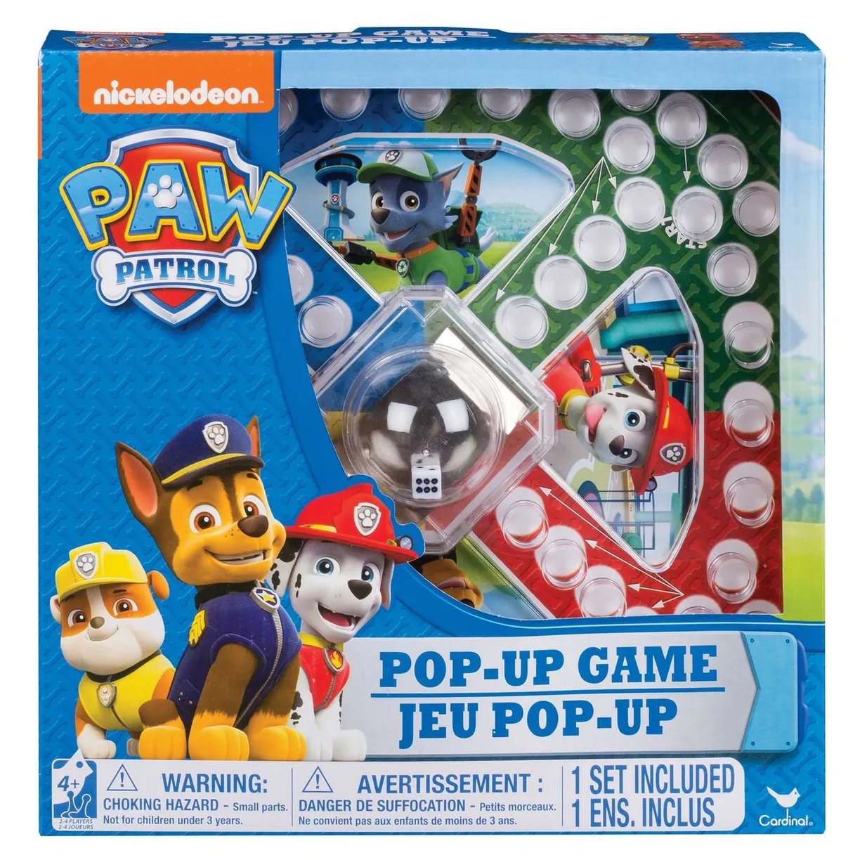 Игра настольная Spin Master Paw Patrol с фишками 6028796 купить по цене  16.3 руб. в интернет-магазине Детмир