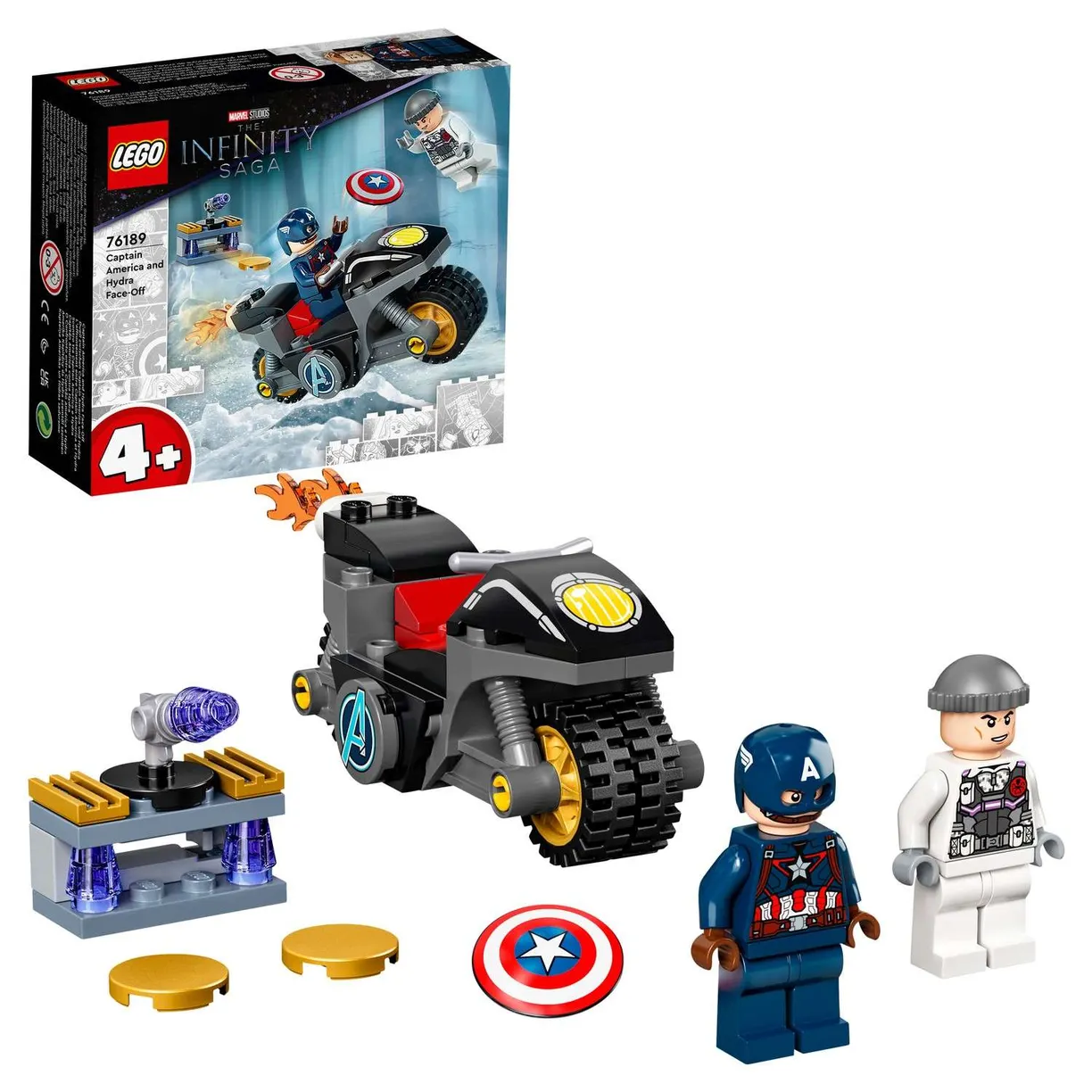Конструктор LEGO Super Heroes Битва Капитана Америка С Гидрой.