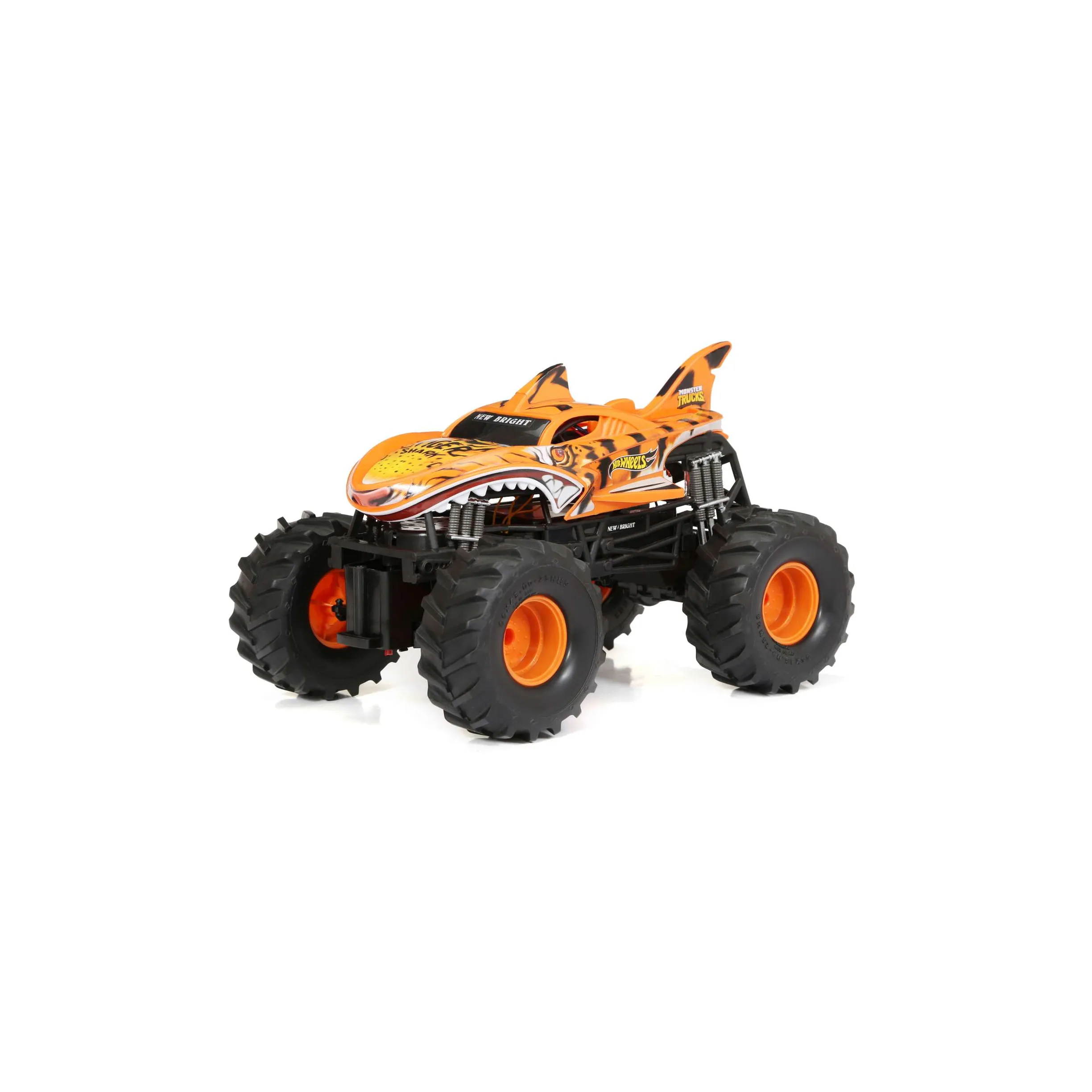 Машина Hot Wheels РУ 1:14 Tiger Shark Monster Truck Оранжевая 61460U купить  по цене 18090 ₸ в интернет-магазине Детский мир