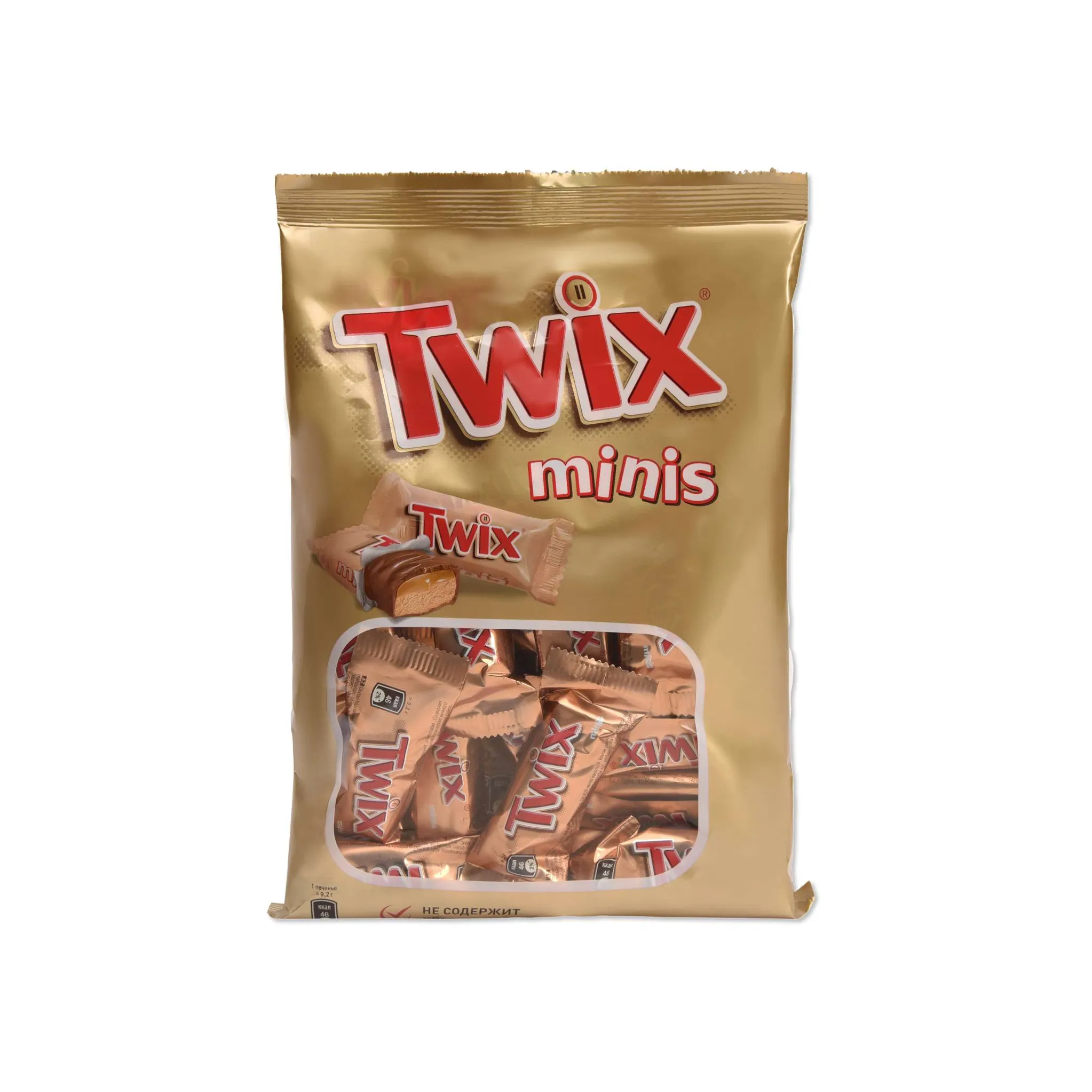 Батончик шоколадный TWIX Минис 184г купить по цене 445 ₸ в  интернет-магазине Детский мир