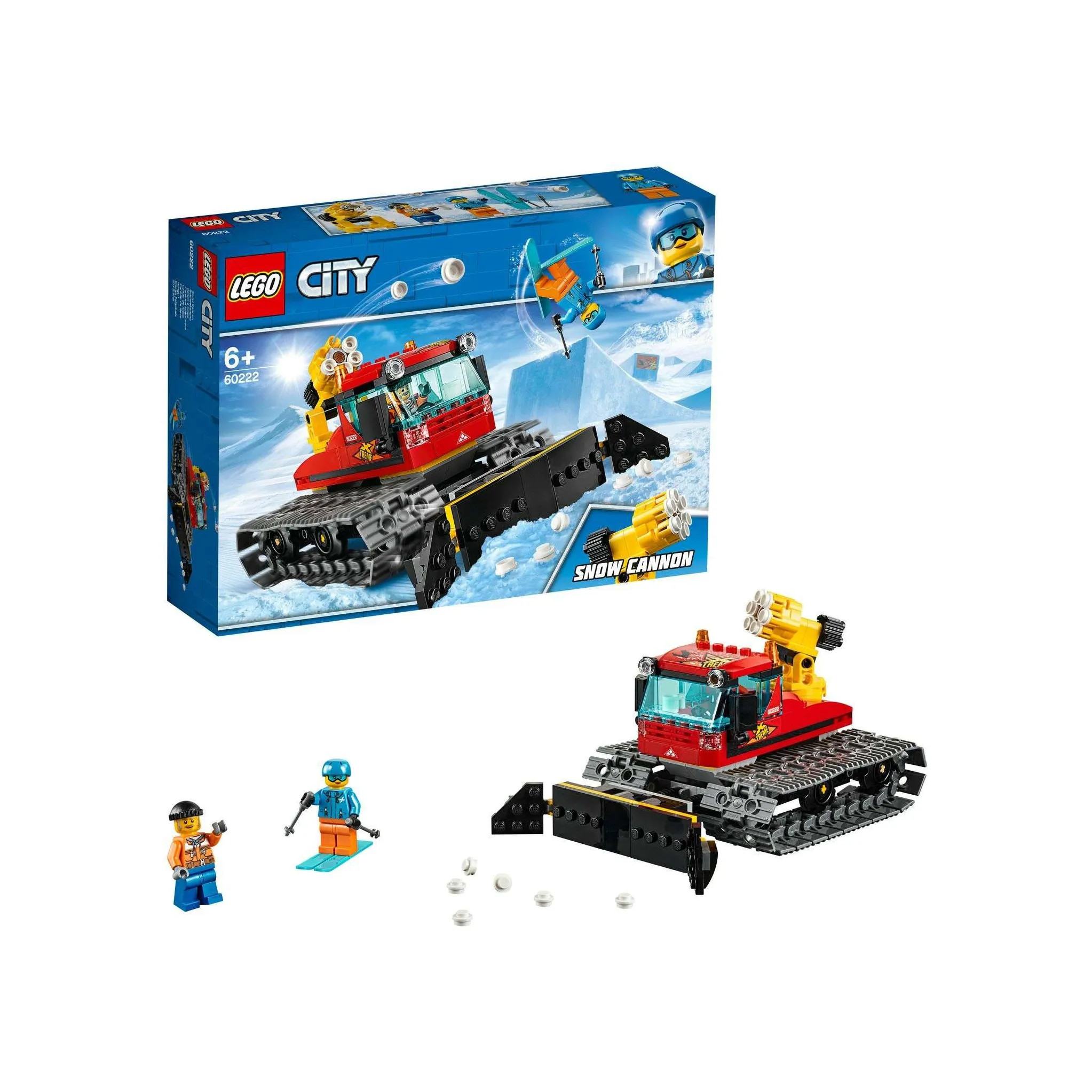 Конструктор LEGO City Great Vehicles Снегоуборочная машина 60222 купить по  цене 5990 ₸ в интернет-магазине Детский мир