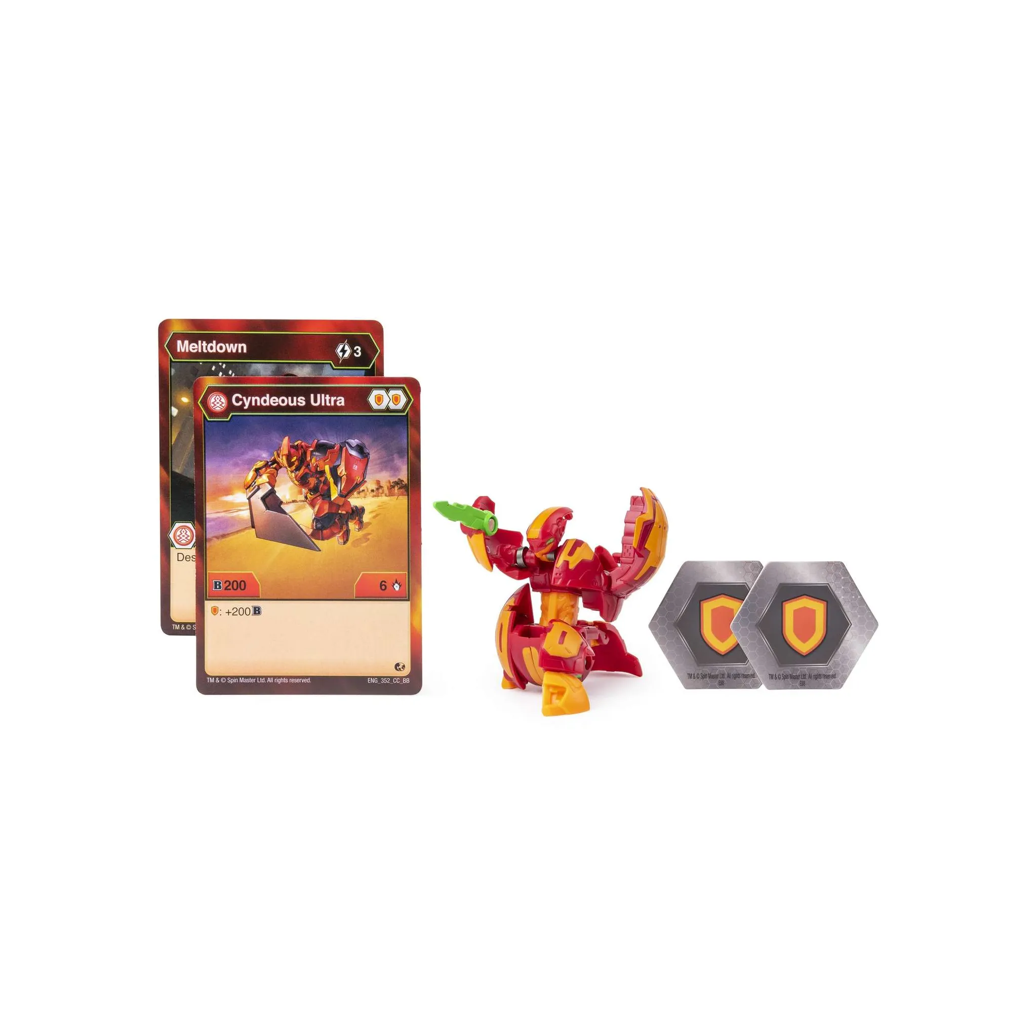 Фигурка-трансформер Bakugan Ультра Fire Knight Red 6045146/20109020 купить  по цене 5790 ₸ в интернет-магазине Детский мир