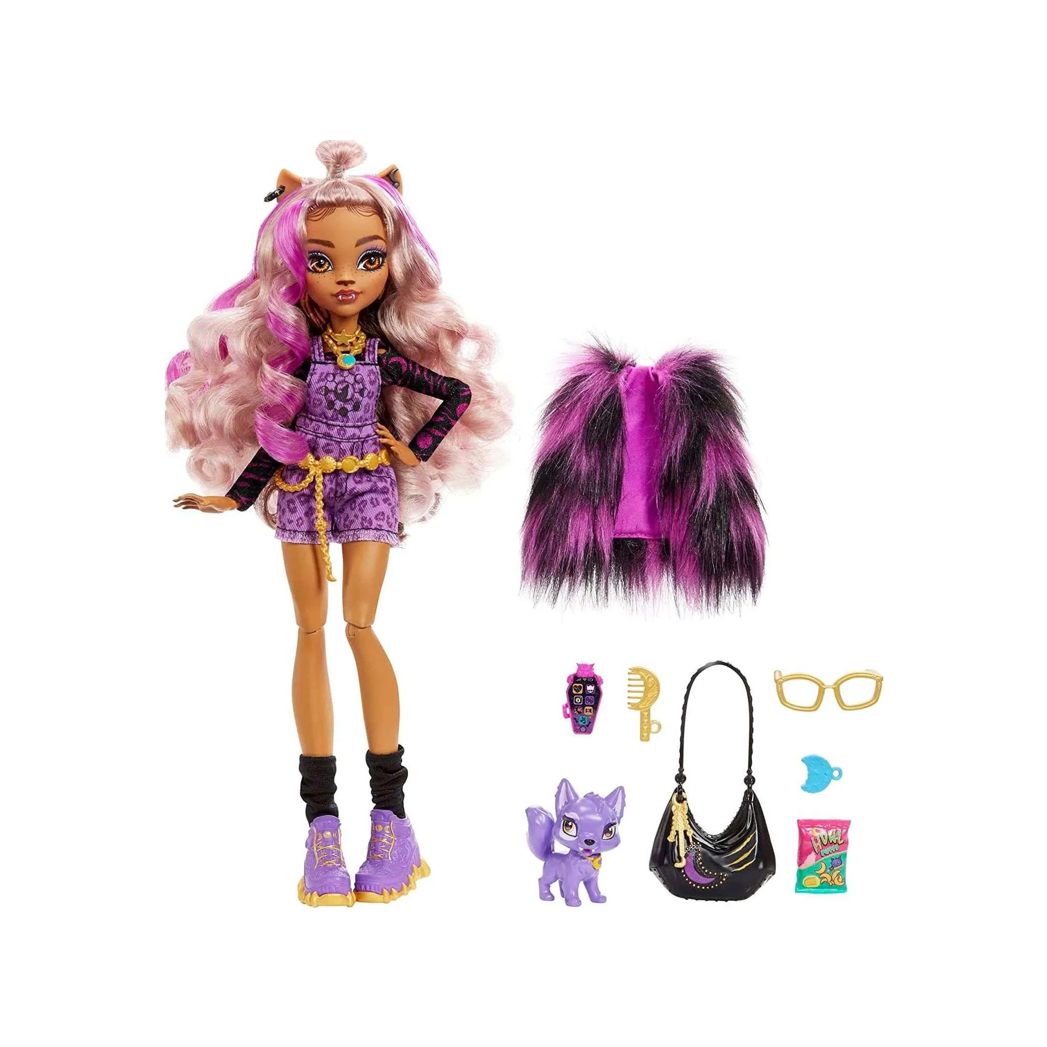 Кукла Monster High Clawdeen HHK52 купить по цене 215 руб. в  интернет-магазине Детмир