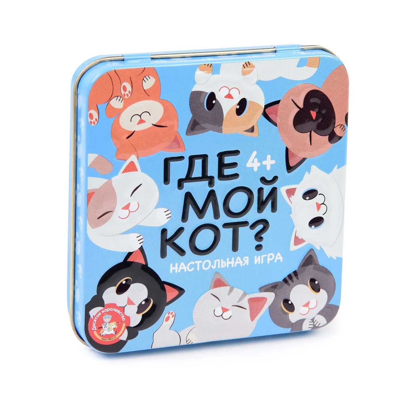 Игра настольная Десятое королевство Где мой кот 03569 купить по цене 11.8  руб. в интернет-магазине Детмир