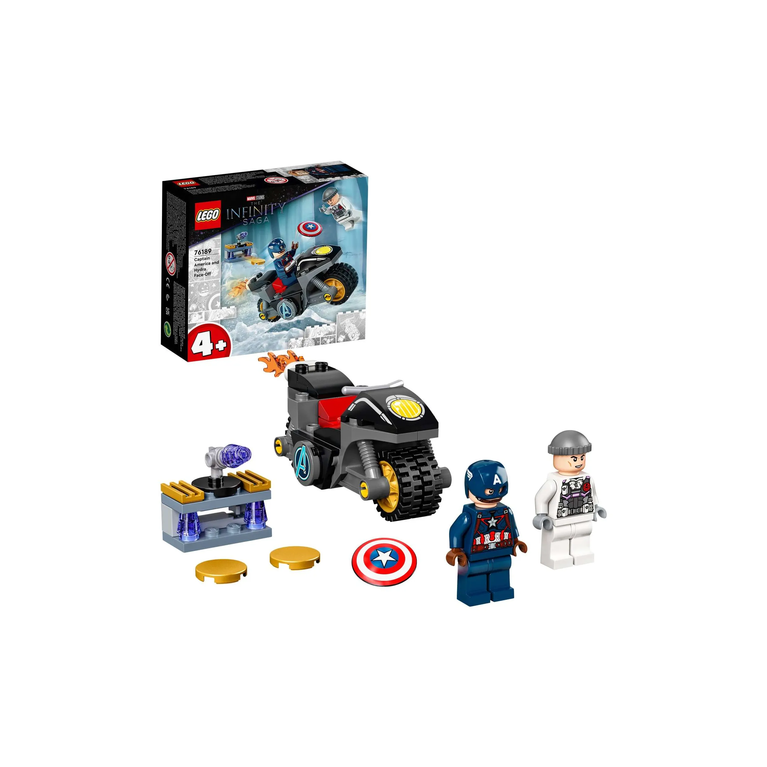 Конструктор LEGO Super Heroes Битва Капитана Америка С Гидрой.