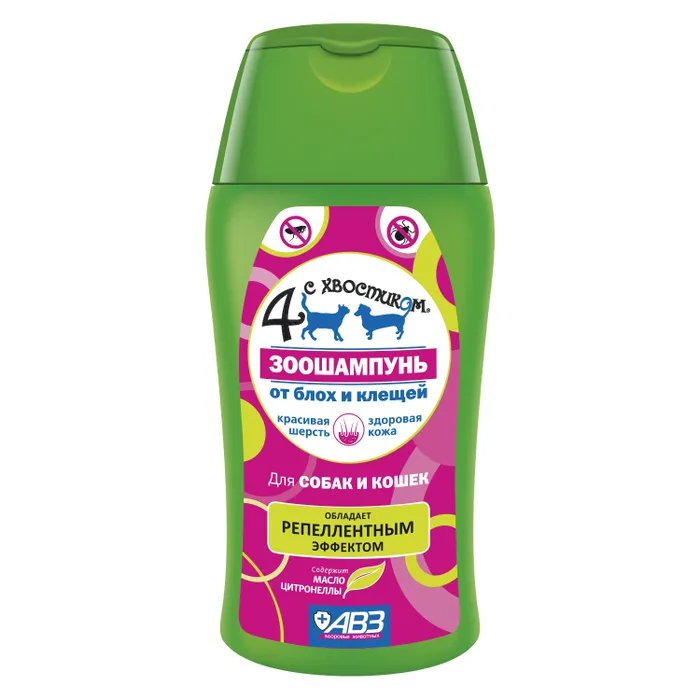 Антипаразитарный шампунь от блох и клещей