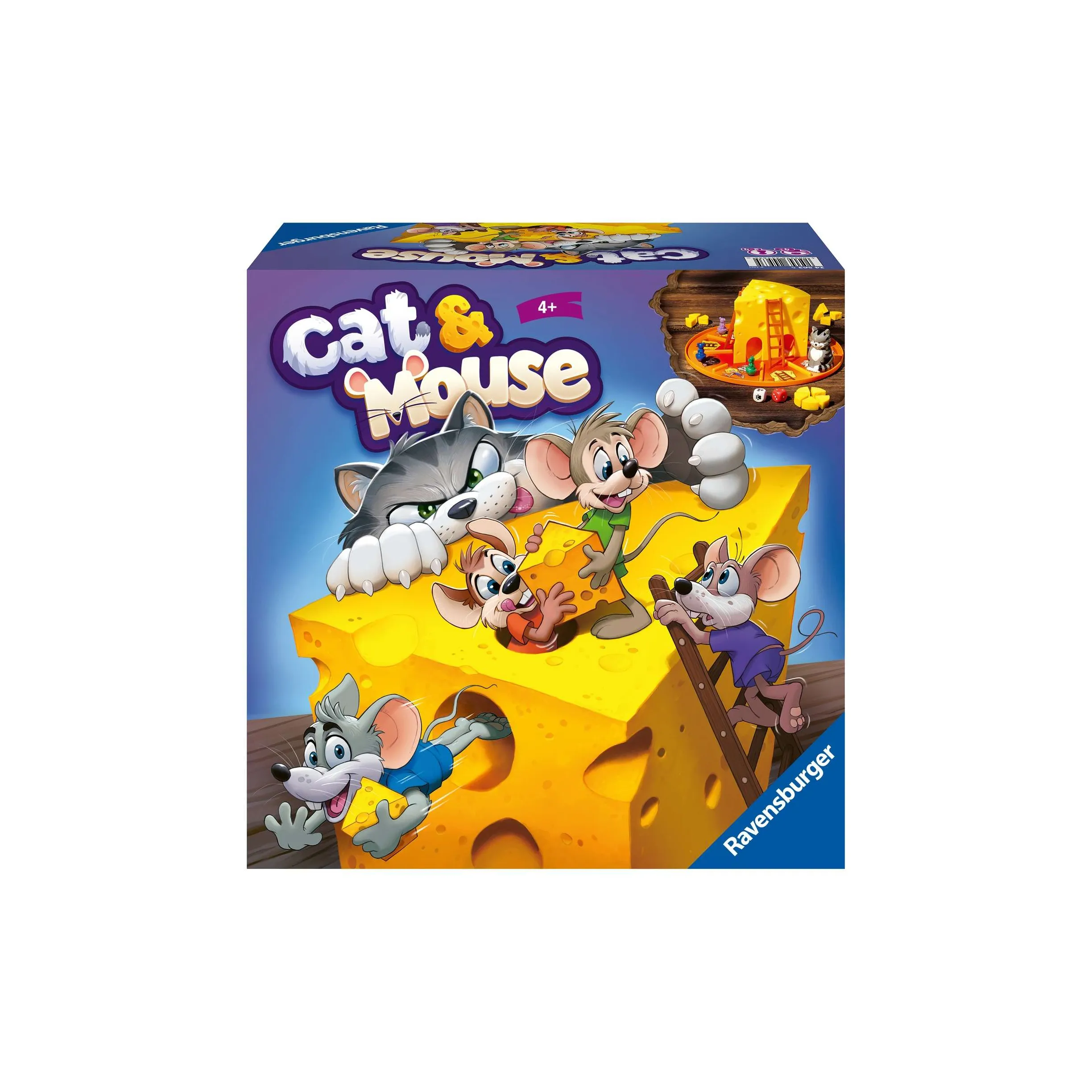 Игра настольная Ravensburger Cat and Mouse Кошки Мышки 24563 купить по цене  137 руб. в интернет-магазине Детмир