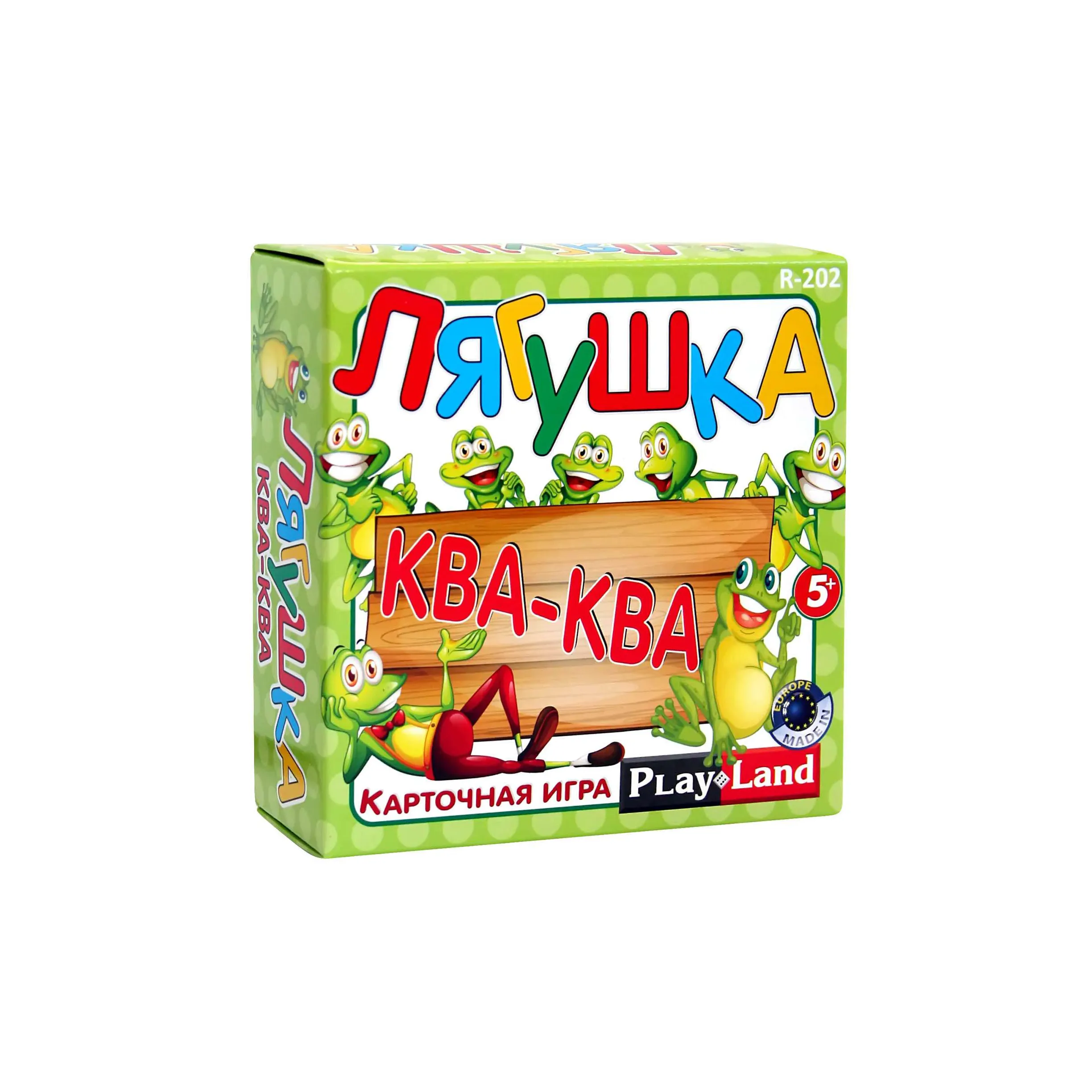 Настольная игра PlayLand Лягушка Ква-Ква купить по цене 789 ₸ в  интернет-магазине Детский мир