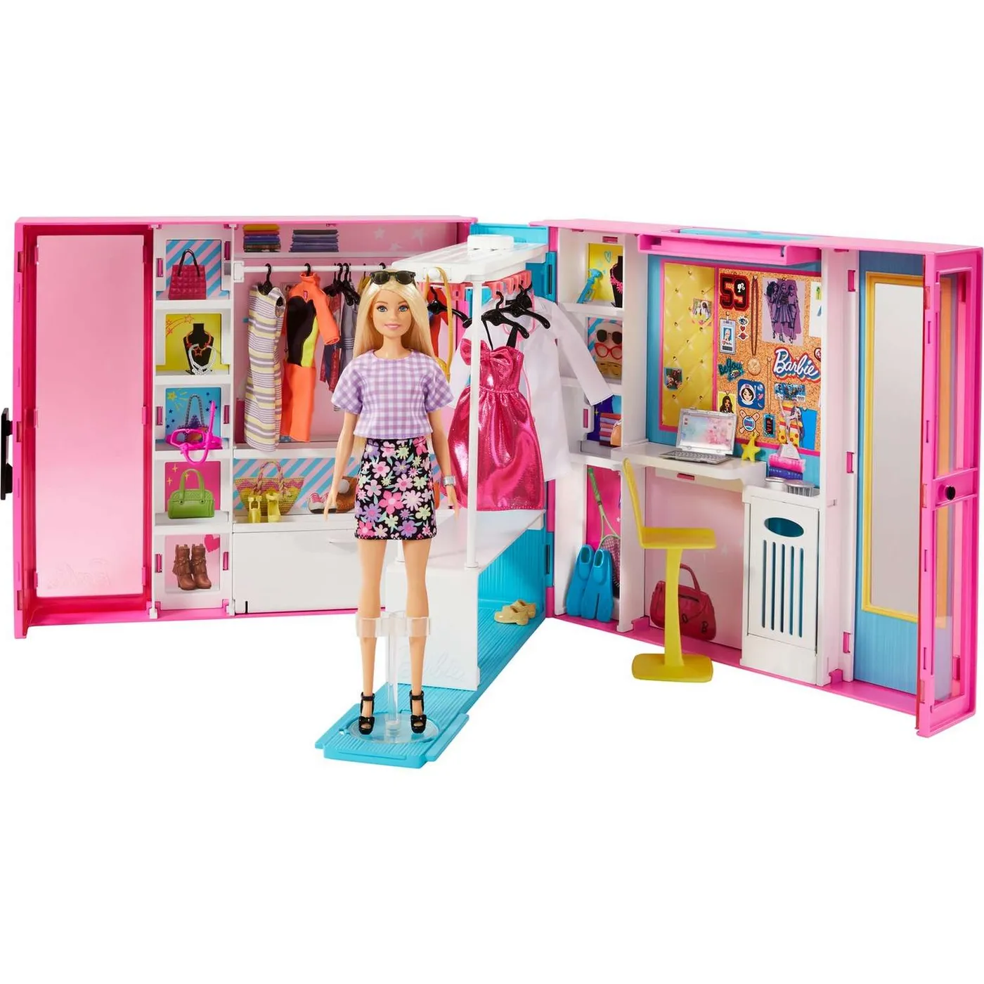 Набор игровой Barbie Игра с модой Гардероб мечты GBK10 купить по цене 59390  ₸ в интернет-магазине Детский мир